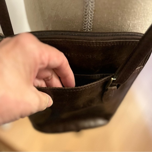 Derek Alexander Mini Bucket Crossbody Bag - Picture 9 of 13